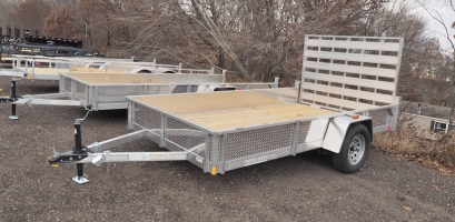 Aluminum Utility <br>Wood Deck